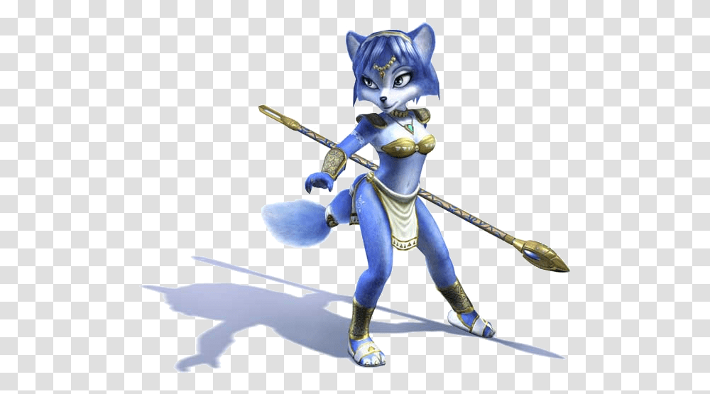Library Of Star Fox Command Banner Krystal Star Fox, Toy, Figurine, Person, Human Transparent Png