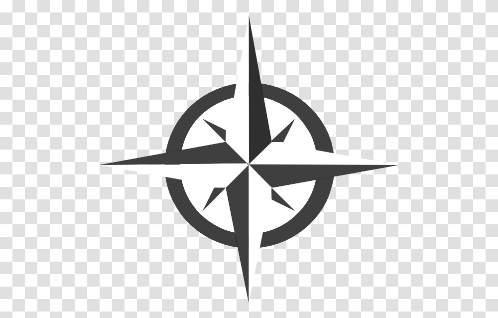 Library Of Stock North Star Files Clipart Blank Compass Rose, Cross, Symbol Transparent Png
