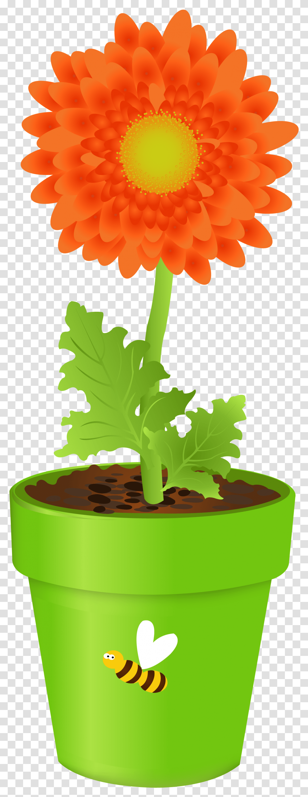 Library Of Svg Freeuse House Plant Files Clipart Flower Pots Clipart, Blossom, Daisy, Daisies, Dahlia Transparent Png