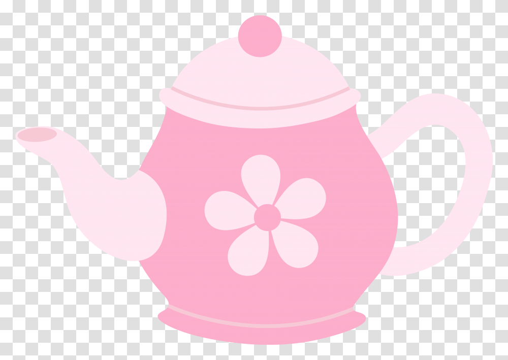 Library Of Teapot Flower Pot Free Stock Cartoon Pink Tea Pot, Pottery, Snowman, Winter, Outdoors Transparent Png