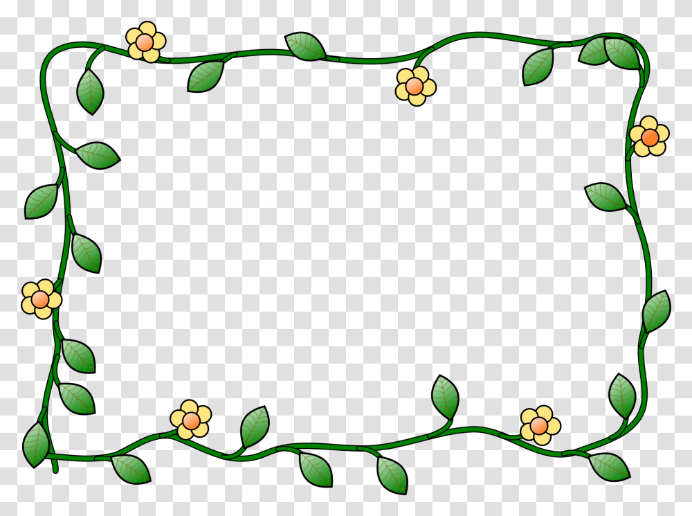 Library Of Text Box Graphic Library Border Border Clipart, Drawing, Oval, Plant, Floral Design Transparent Png