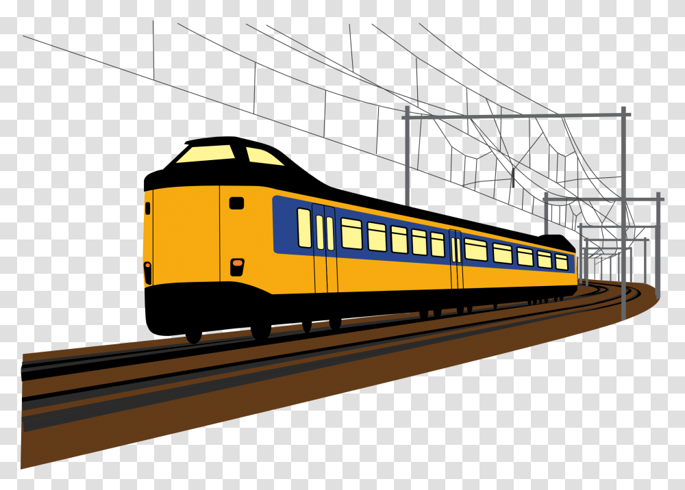 Library Of Train Passenger Car Jpg Files Clipart Electric Train Clip Art, Vehicle, Transportation, Locomotive, Railway Transparent Png