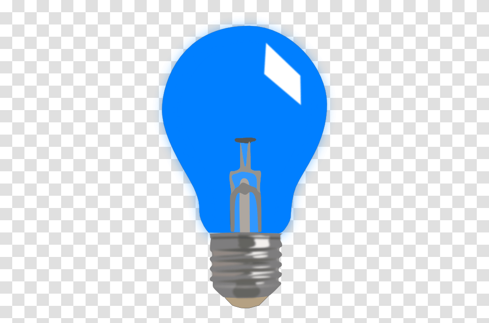 Library Of Vector Download Blue Light Files Blue Light Bulb Background, Lightbulb, Lighting, Balloon,  Transparent Png