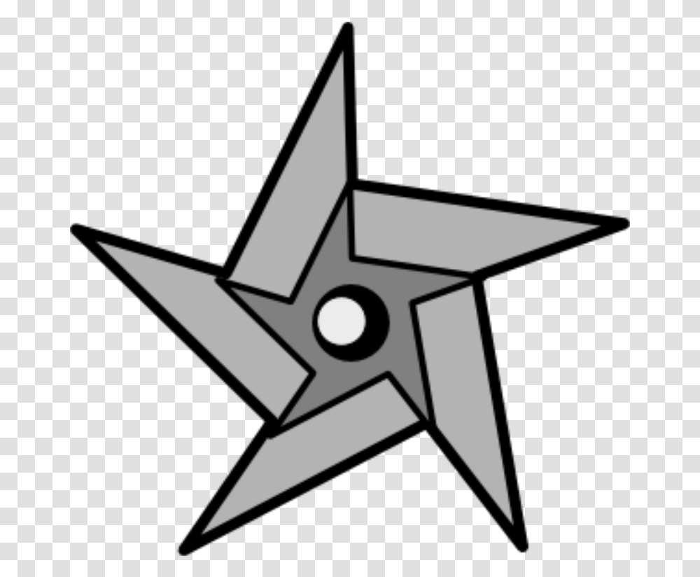 Library Of Vector Svg Ninja Star Clipart, Star Symbol Transparent Png