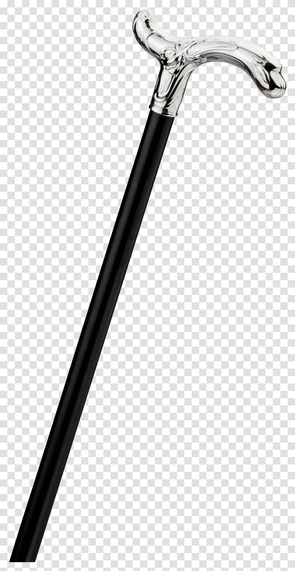 Library Of Walking Stick Graphic Black Walking Stick, Symbol, Weapon, Weaponry, Emblem Transparent Png