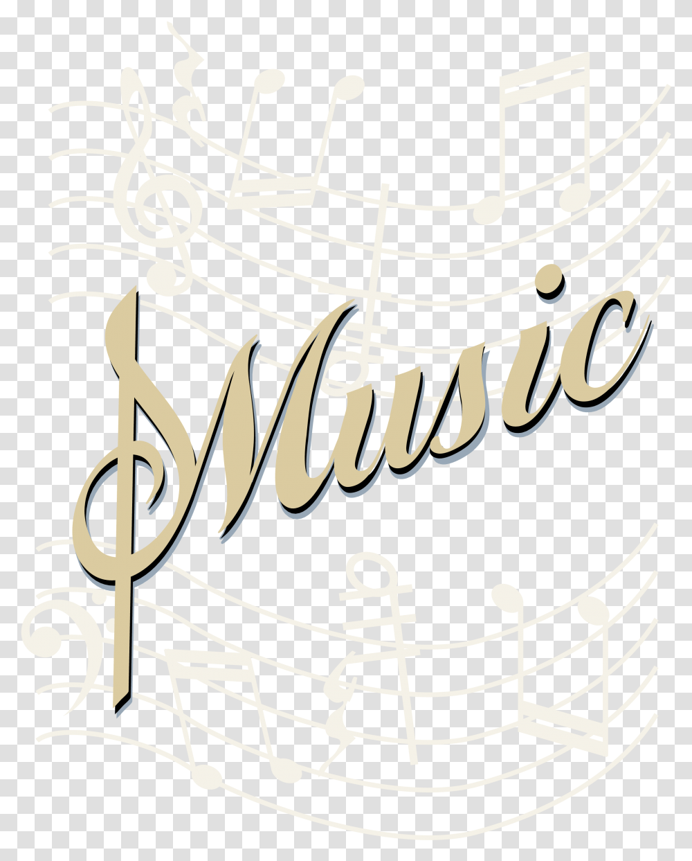 Library Of Word Music Jpg Royalty Free Stock Colored Music In Words Background, Text, Calligraphy, Handwriting, Label Transparent Png