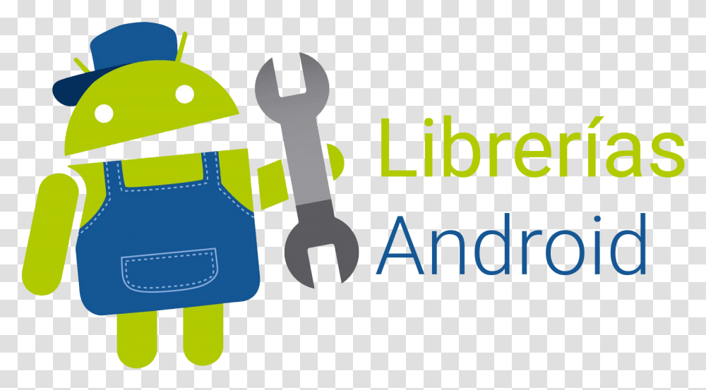 Librerias Logofeatured Desarrollador Android Logo Android Garage, Wrench, Cutlery Transparent Png