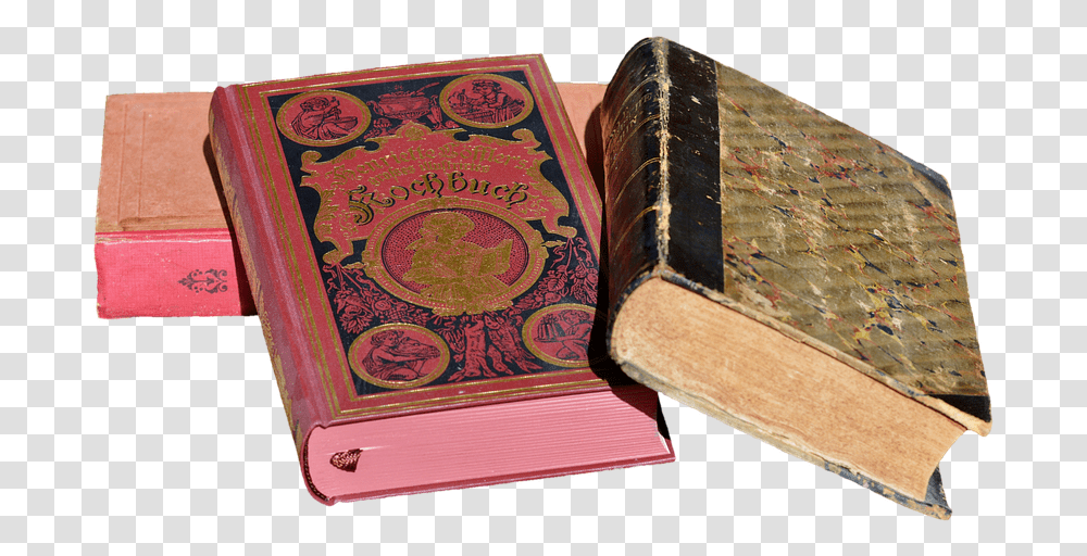 Libros Libros Antiguos Viejos Libros De Cocina Book, Novel Transparent Png
