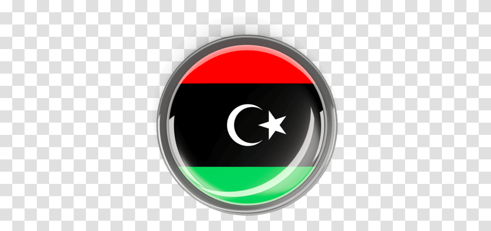 Libya Circle Flags, Light, Logo Transparent Png