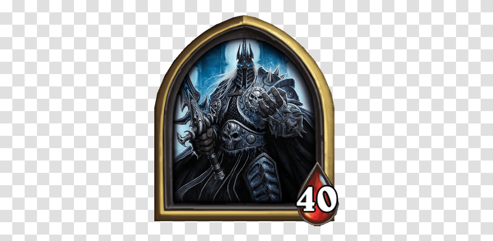 Lich King Hearthstone Boss, Painting, Knight Transparent Png