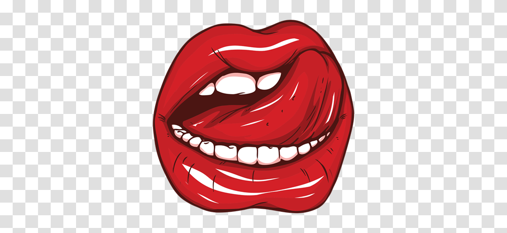 Licking Lips, Helmet, Apparel, Mouth Transparent Png