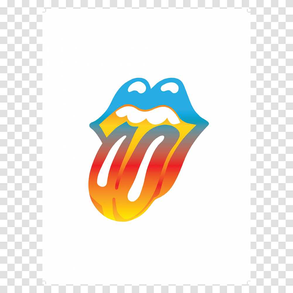 Licks Tongue Lithograph The Rolling Stones, Ketchup, Food, Logo Transparent Png