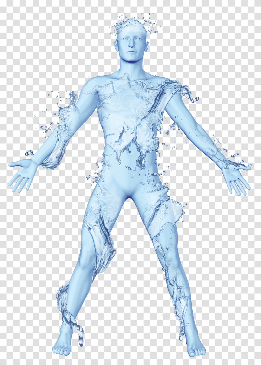 Lidske Telo Voda Illustration, Astronaut, Person, Human Transparent Png