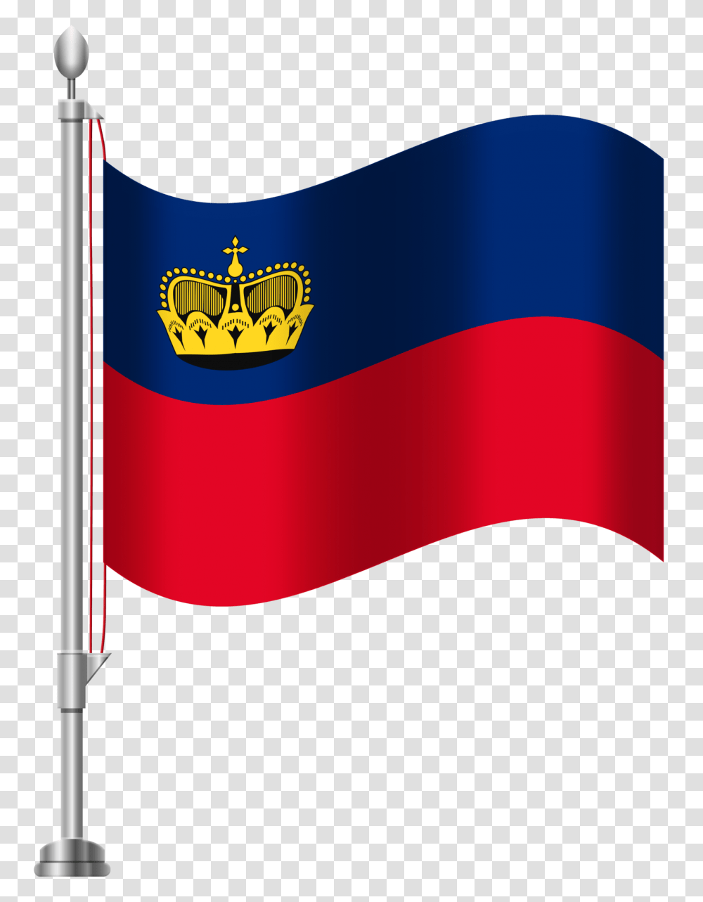 Liechtenstein Flag Clip Art, American Flag, Emblem Transparent Png