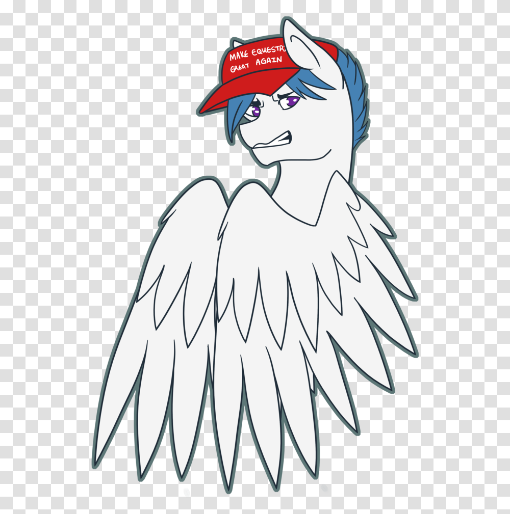 Liefsong Hat Hippogriff Make America Great Again Make Equestria Great Again Hat, Person, Human Transparent Png