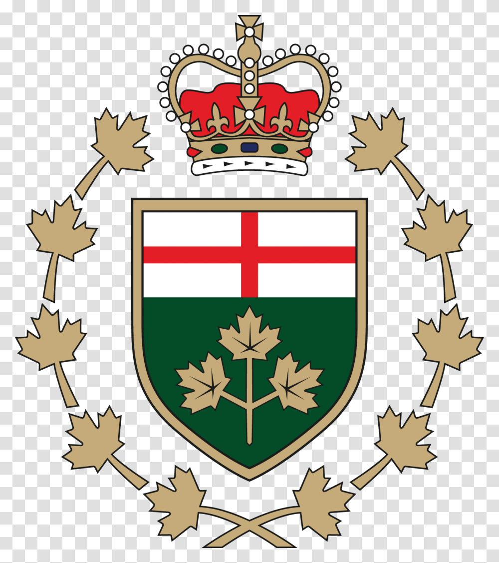 Lieutenant Governors Emblem Ontario Crest, Armor, Shield, Sports Car Transparent Png