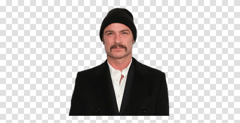 Liev Schreiber With Winter Hat Clip Arts Gentleman, Person, Human, Suit, Overcoat Transparent Png