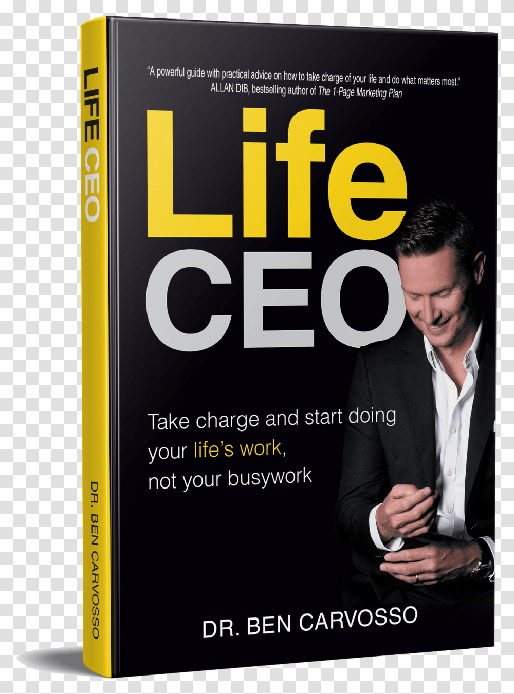 Life Ceo Book Book Cover, Person, Advertisement Transparent Png