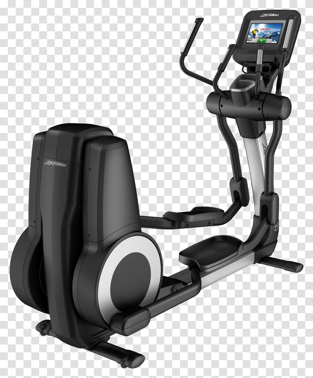 Life Fitness Discover Si Crosstrainer, Cushion, Chair, Furniture, Transportation Transparent Png