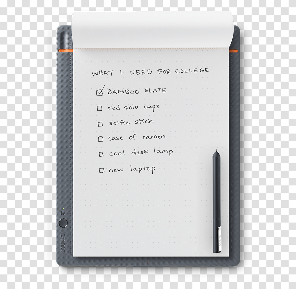 Life Hack Note Taking With Bamboo Smartpads E Book Readers, White Board, Page, Document Transparent Png
