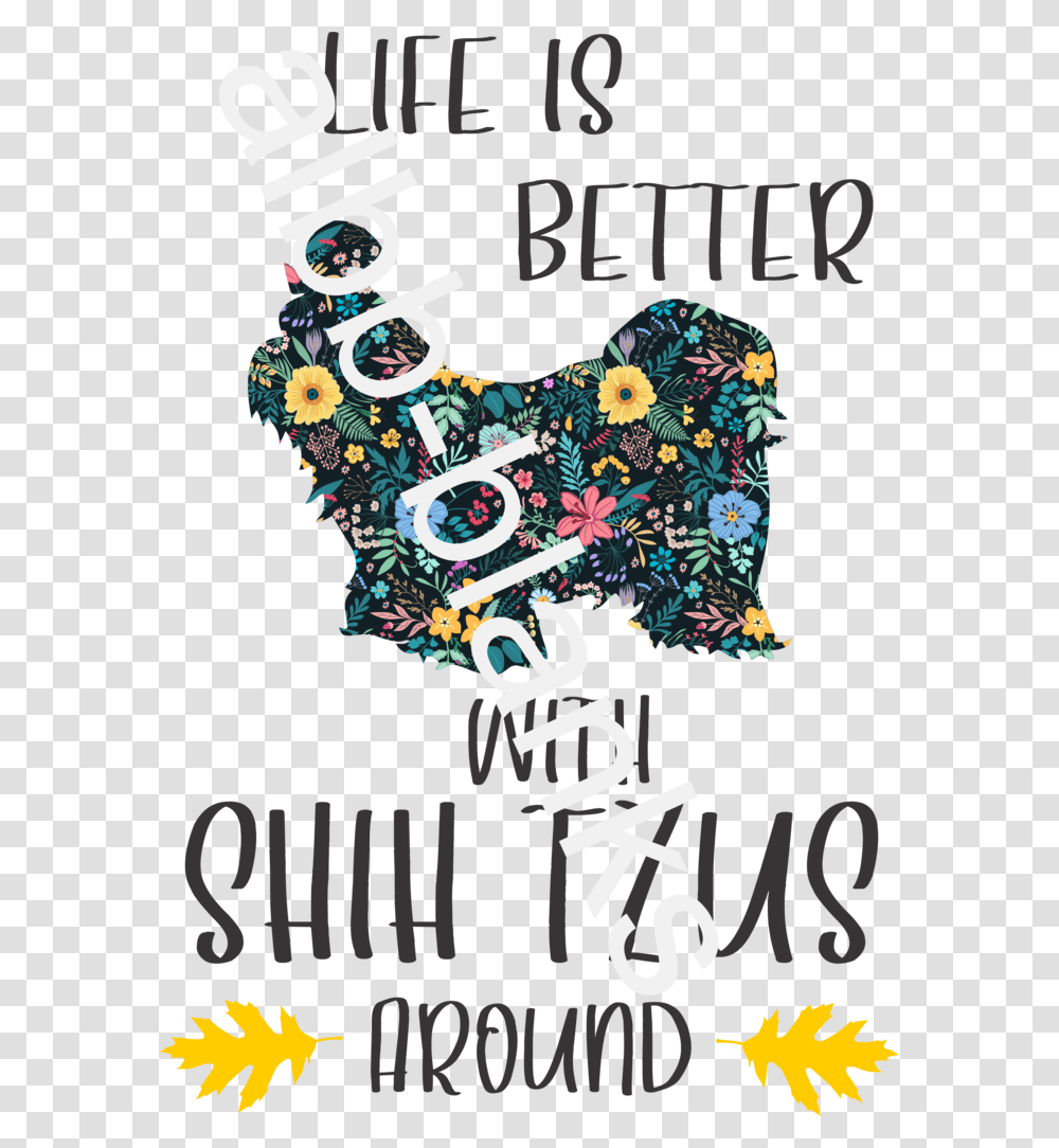 Life Is Better With Dachshunds Around, Poster Transparent Png