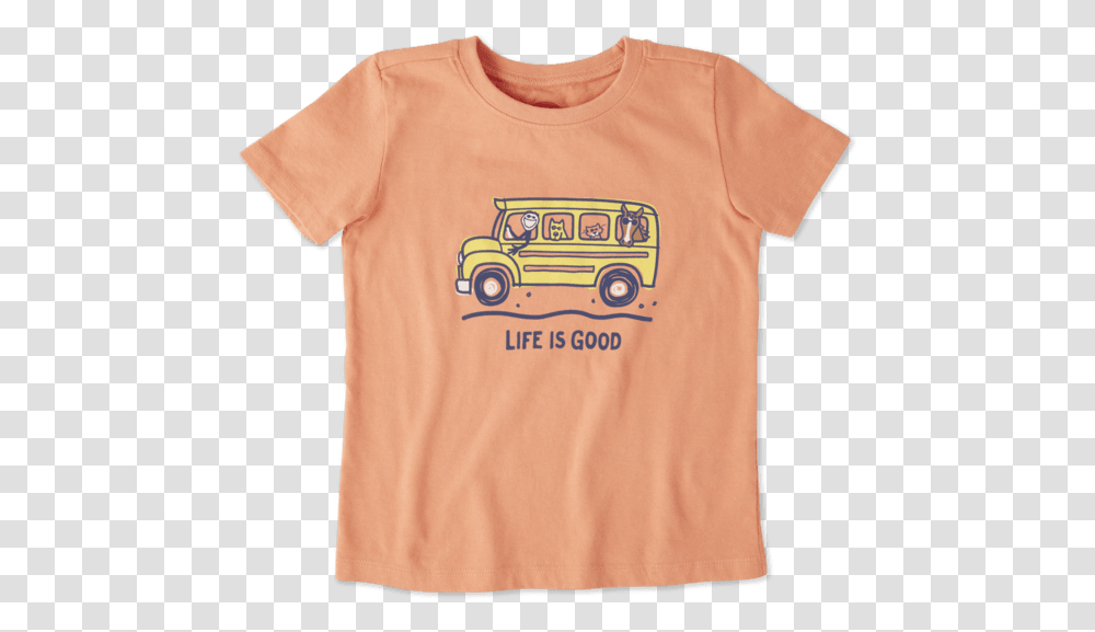 Life Is Good School Shirt, Apparel, T-Shirt Transparent Png