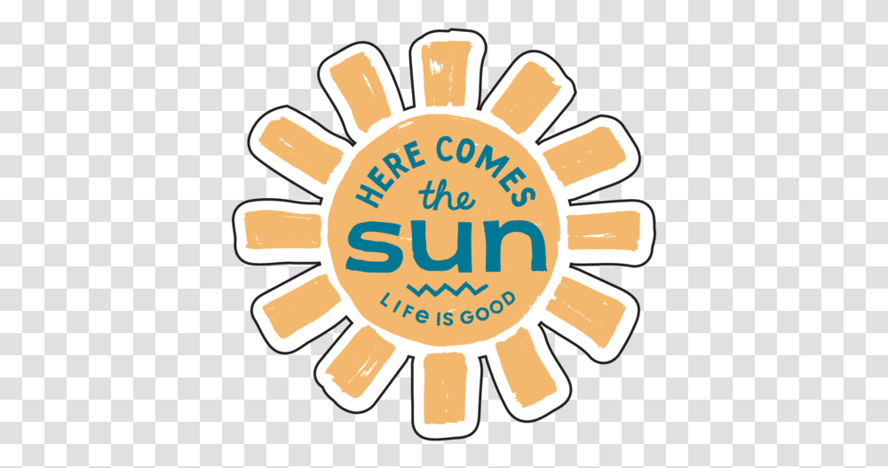 Life Is Good Sun, Outdoors, Nature, Logo Transparent Png