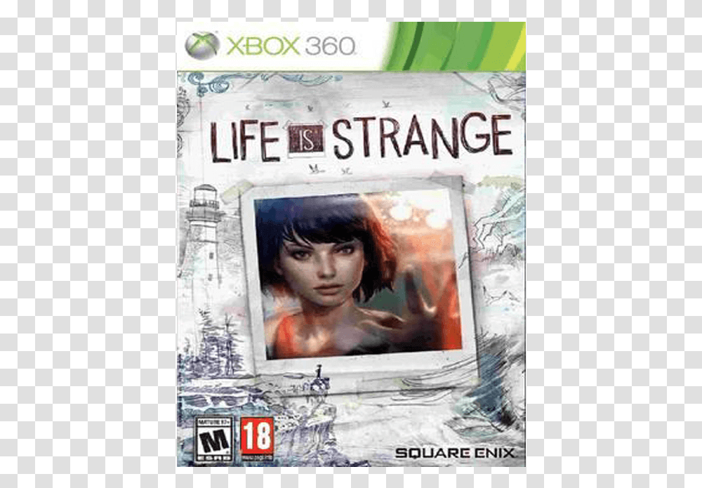 Life Is Strange Xbox Cover, Person, Newspaper, Advertisement Transparent Png