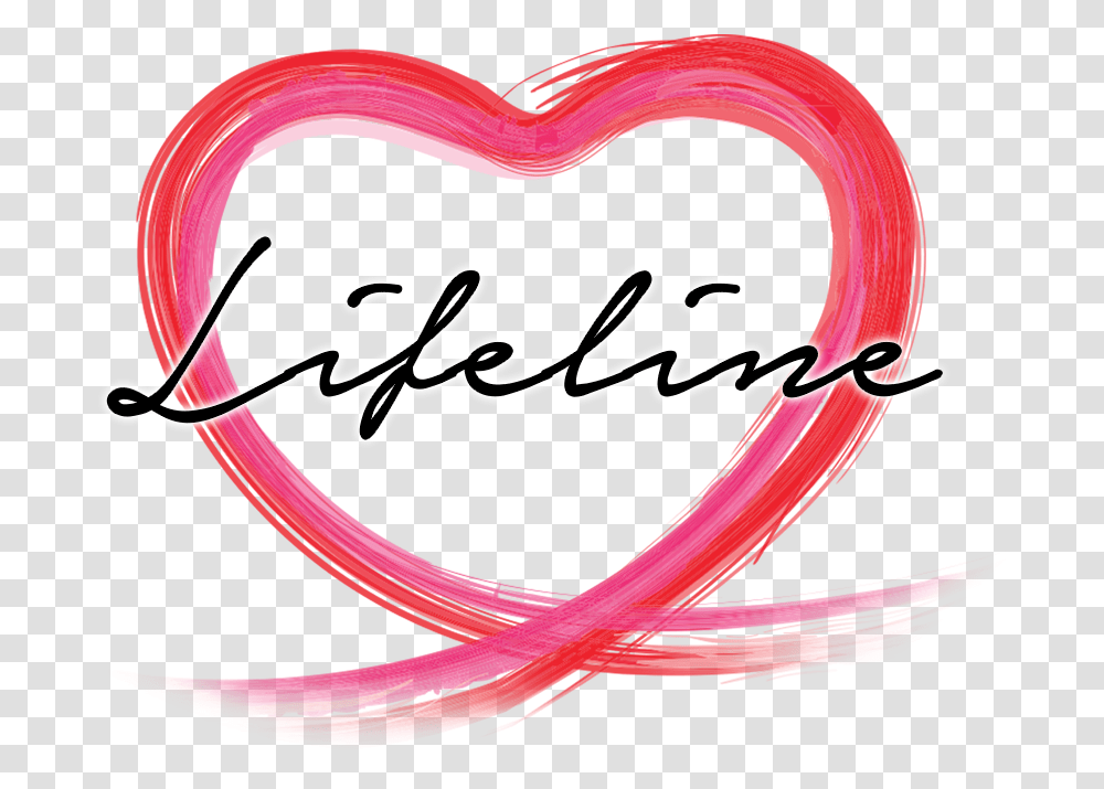 Life Line, Heart, Neon, Light Transparent Png