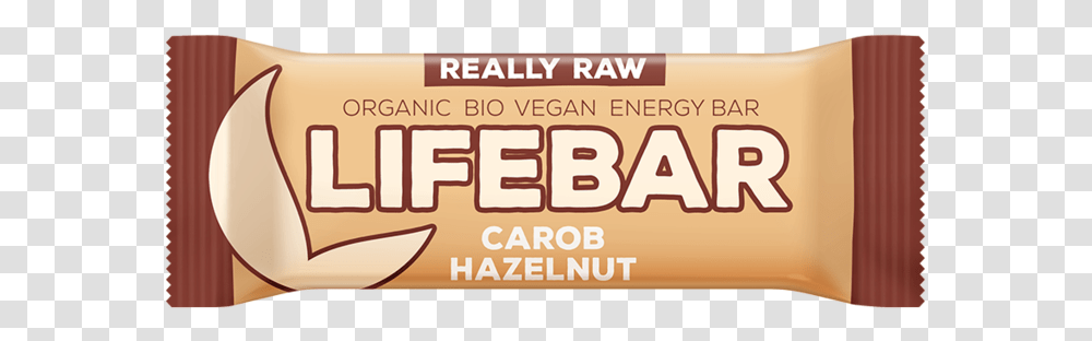 Lifebar Energy Bar Carob Nut Bar, Word, Label, Food Transparent Png