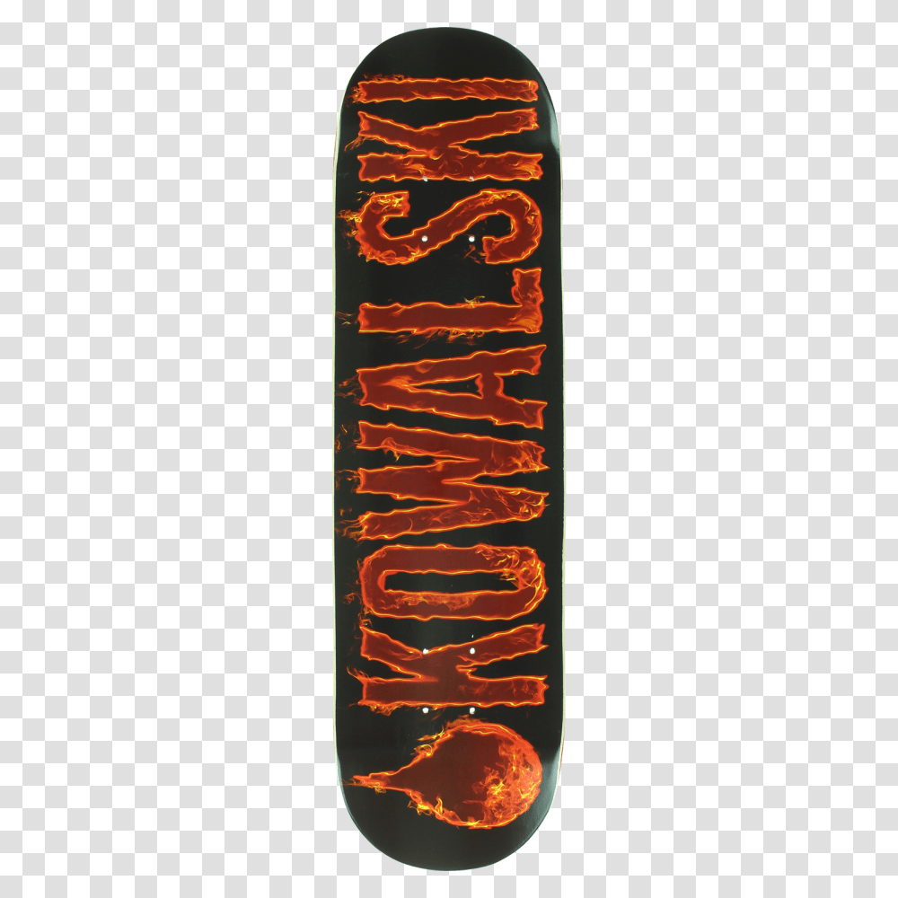 Lifeblood Kowalski Flame Logo Skateboard Deck Deck Only, Liquor, Alcohol, Beverage, Bottle Transparent Png