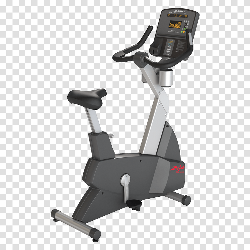 Lifefitness Club Series Upright Lifecycle Bike Life Fitness Upright Bike, Cushion, Sink Faucet, Segway, Vehicle Transparent Png