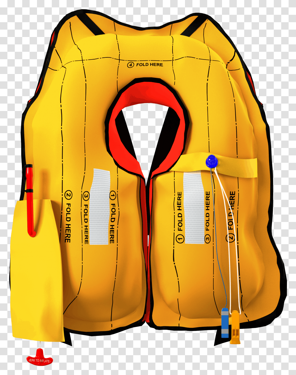 Lifejacket, Apparel, Vest, Inflatable Transparent Png