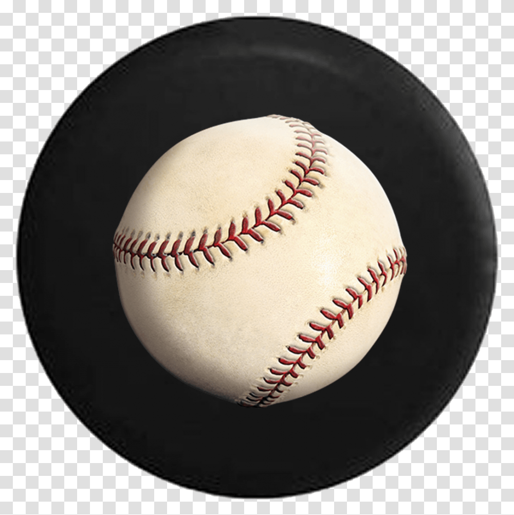 Lifelike Laced Up Baseball Softball Sports Jeep Camper Jeep Baseball Spare Tire Cover, Apparel, Egg, Team Sport Transparent Png