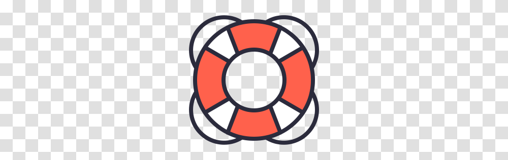 Lifesaver Icon Outline Filled, Soccer Ball, Football, Team Sport, Sports Transparent Png
