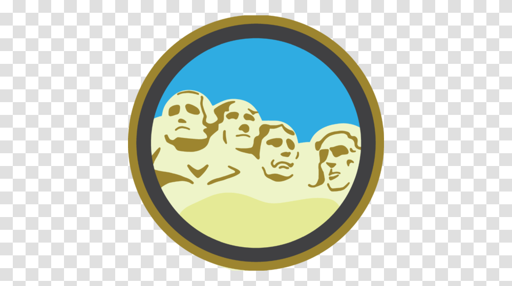 Lifescouts Mount Rushmore Badge Lifescouts Mount, Label, Outdoors, Nature Transparent Png