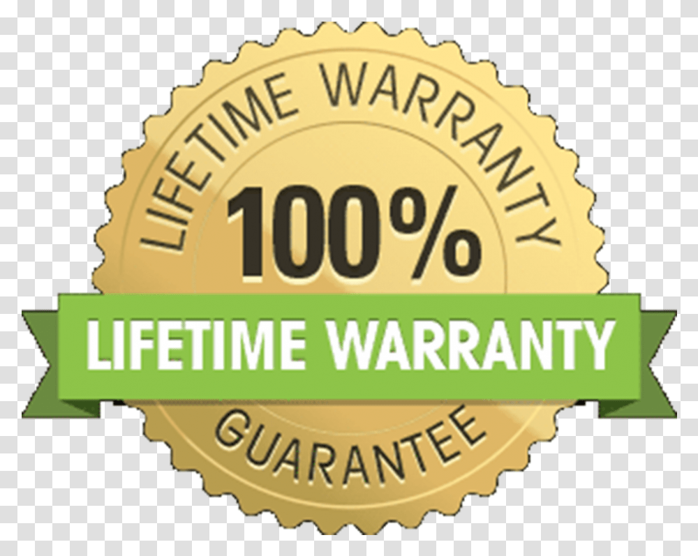 Lifetime Warranty, Label, Logo Transparent Png