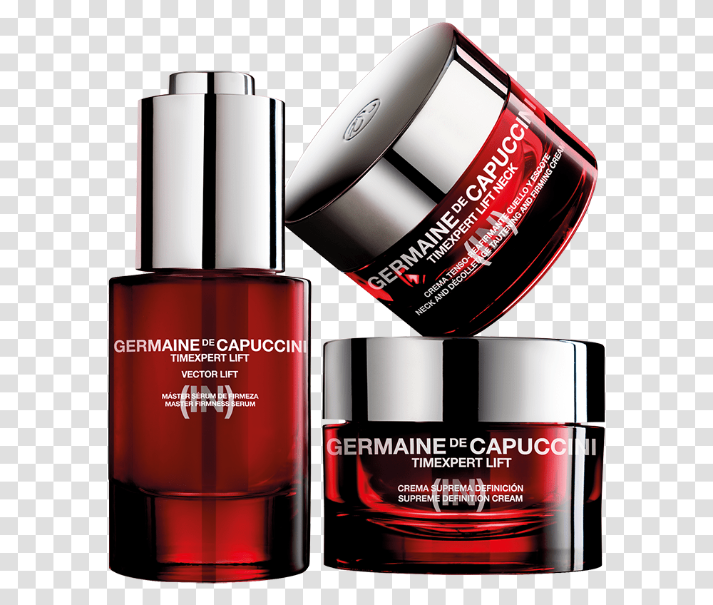 Lift In Germaine De Capuccini Serum, Cosmetics, Lipstick, Bottle Transparent Png