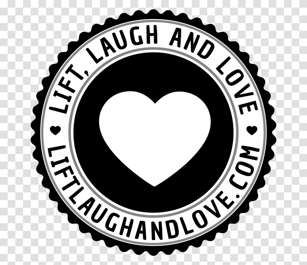 Lift Laugh And Love Circle, Label, Heart, Tape Transparent Png