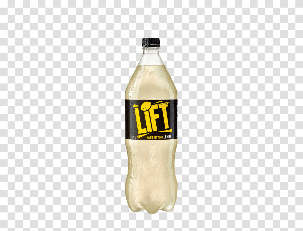 Lift Lemon, Beverage, Drink, Pop Bottle, Soda Transparent Png