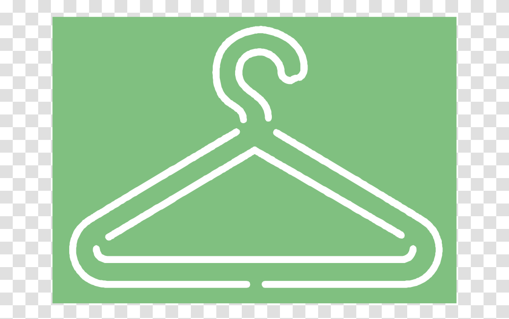 Liftarn Clothes Hanger White Stroke, Triangle Transparent Png