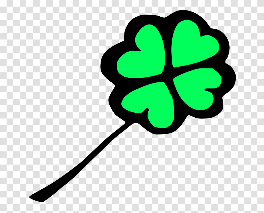 Liftarn Four Leaf Clover, Nature, Silhouette, Green, Plant Transparent Png