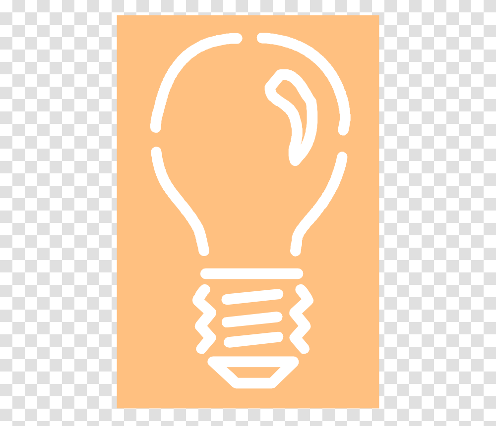 Liftarn Light Bulb 4 White Stroke, Technology, Lightbulb Transparent Png