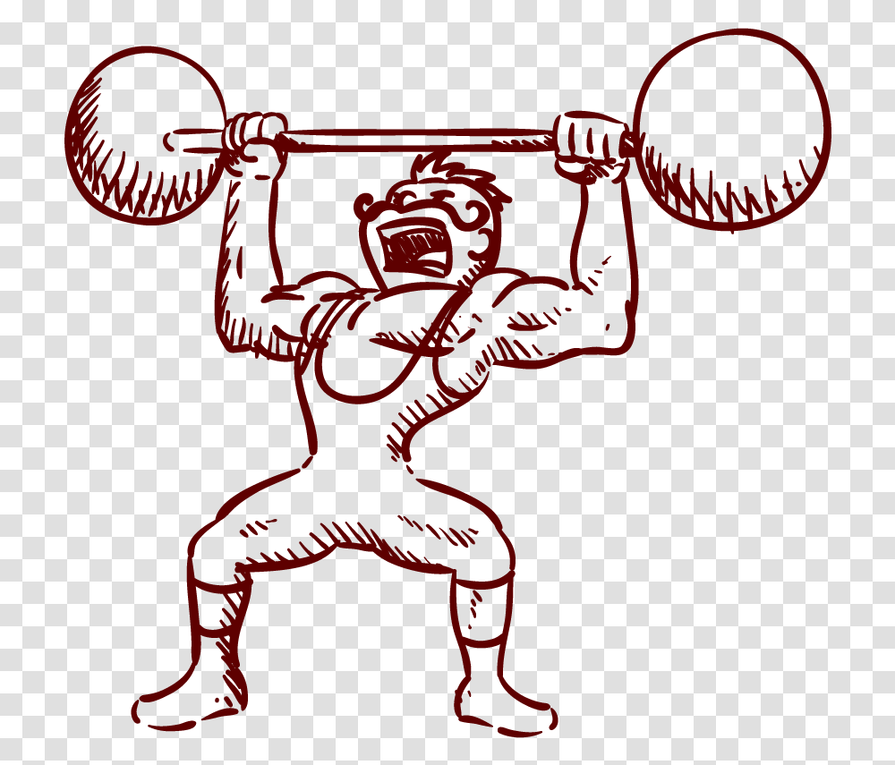 Lifting Drawing At Getdrawings Weight Lifting Draw, Weapon, Leisure Activities, Ninja, Emblem Transparent Png