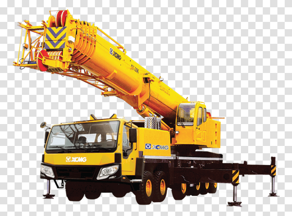 Lifting Machinery All Terrain Crane, Construction Crane, Lighting Transparent Png