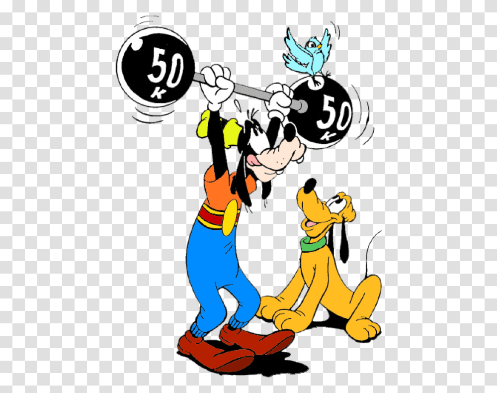 Lifting Weights Cartoon Character, Person, Costume, People Transparent Png