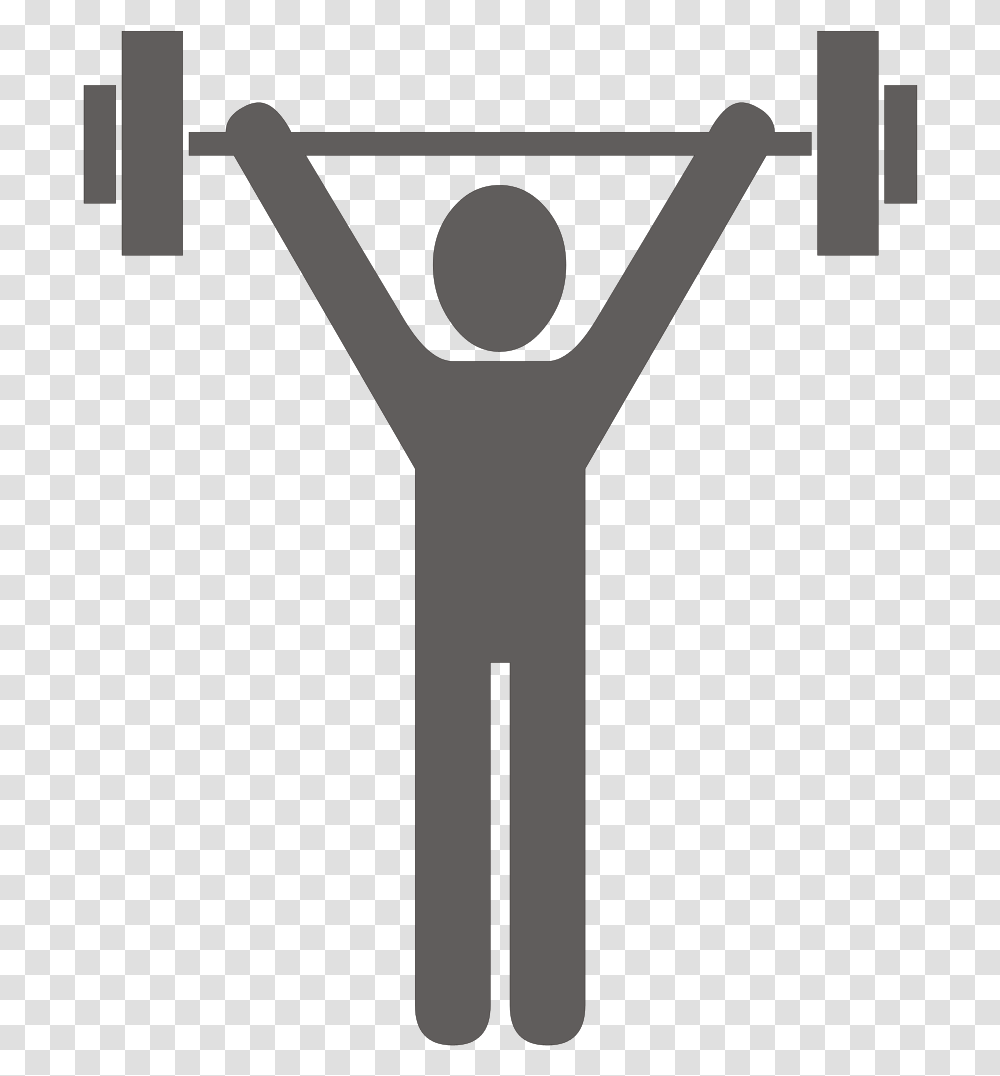 Lifting Weights Clipart Weight Lifting Signs, Slingshot, Cross, Tool Transparent Png