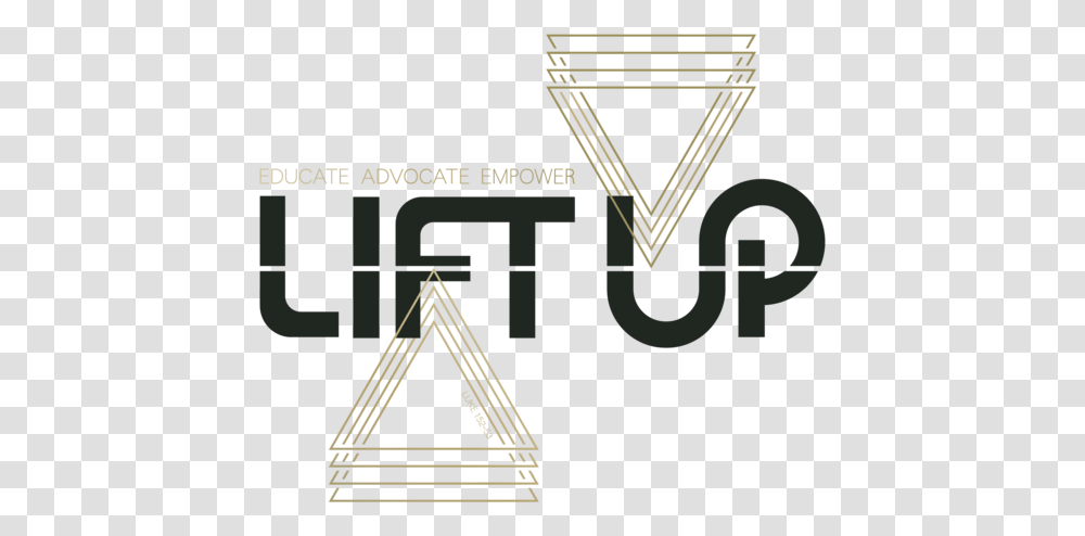 Liftup 2019 Logo Main Black 1 Graphic Design, Triangle, Trademark Transparent Png