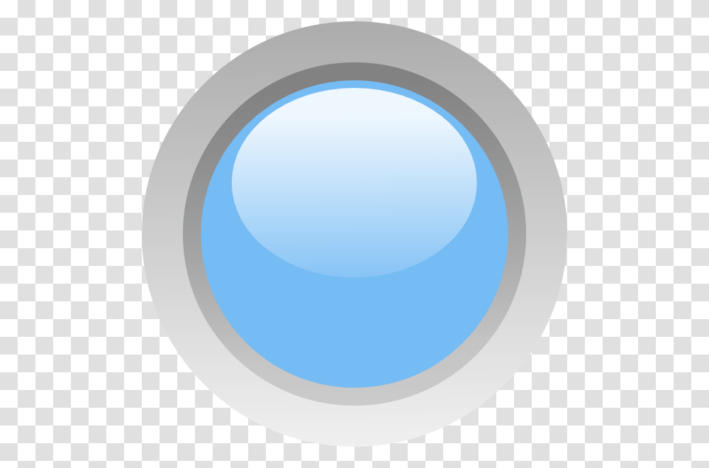 Light Blue 2 Led Circle Svg Clip Arts Circle, Sphere Transparent Png