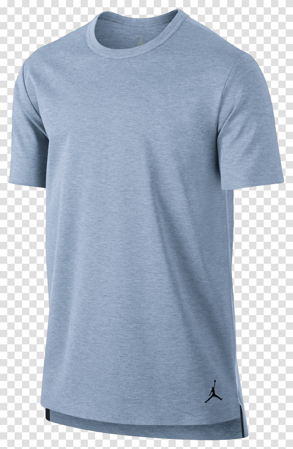 Light Blue Air Jordan T Shirt, Apparel, T-Shirt, Sleeve Transparent Png